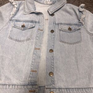 Blue jean jacket